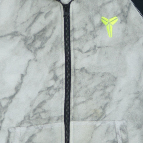 Mens UK Size S Nike Grey Full Zip Hoodie
