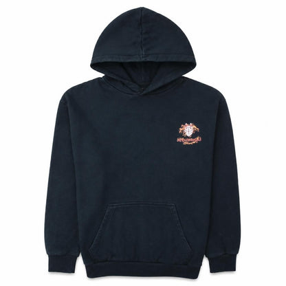 Mens UK Size S Nyusekai Black Pullover Hoodie