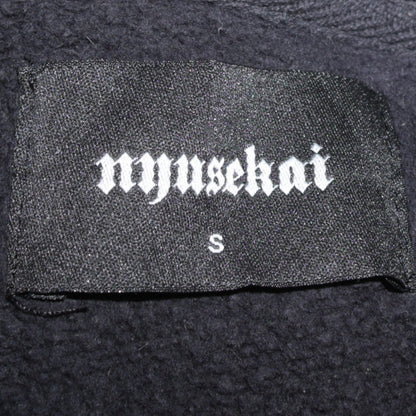 Mens UK Size S Nyusekai Black Pullover Hoodie