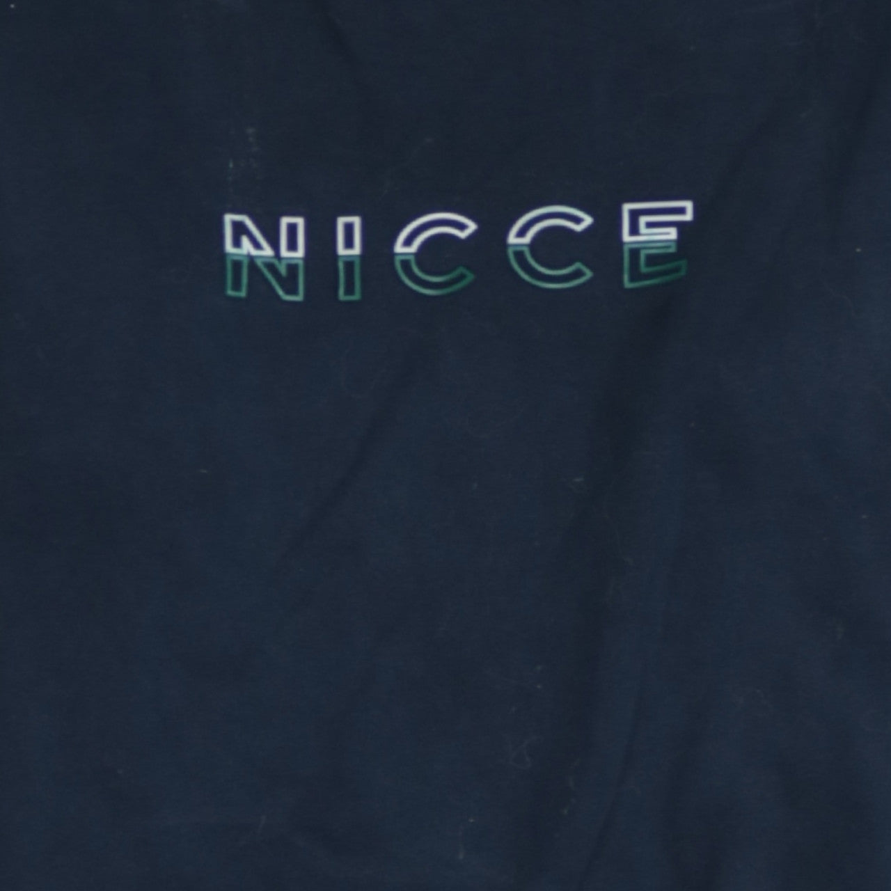 Mens UK Size L NICCE Blue Pullover Sweatshirt