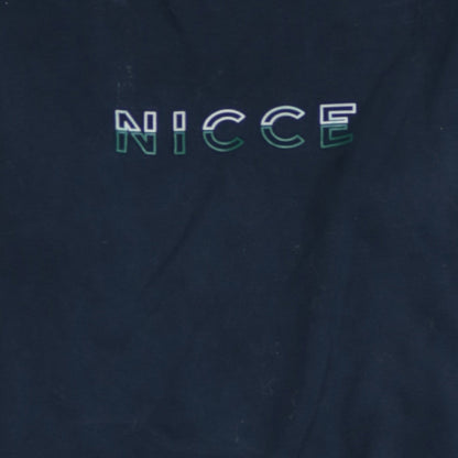 Mens UK Size L NICCE Blue Pullover Sweatshirt