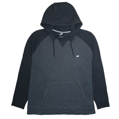 Mens UK Size 2XL Nike Grey Pullover Hoodie