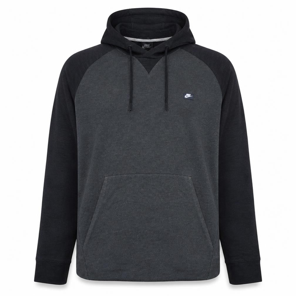 Mens UK Size 2XL Nike Grey Pullover Hoodie