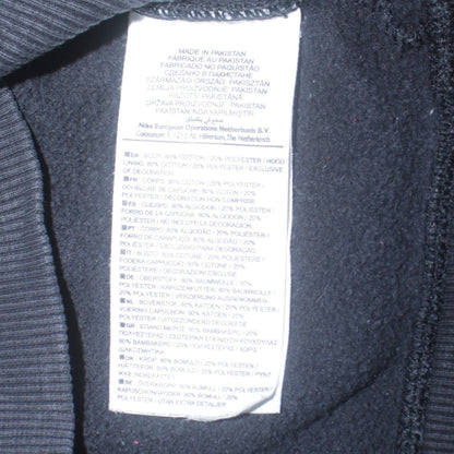 Mens UK Size M Nike Black Full Zip Hoodie