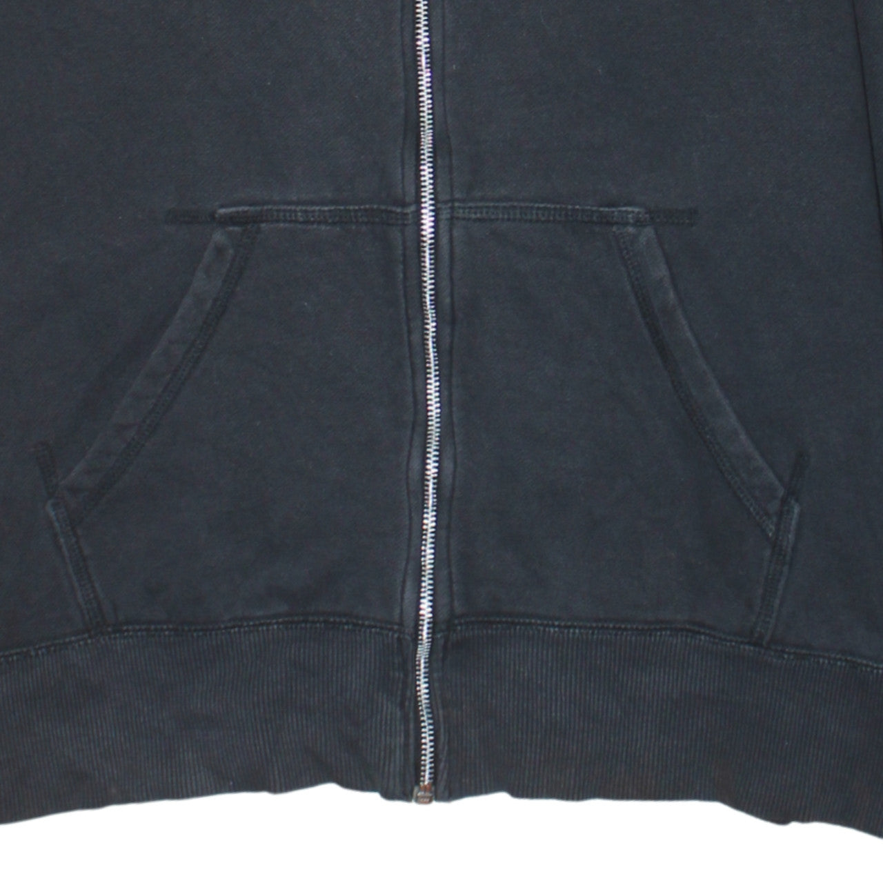 Mens UK Size M Nike Black Full Zip Hoodie