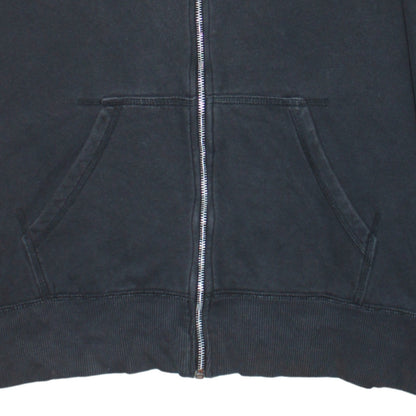 Mens UK Size M Nike Black Full Zip Hoodie