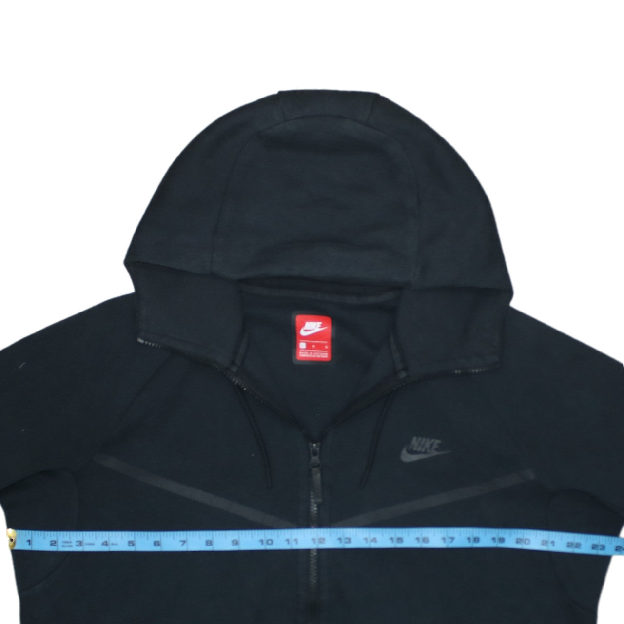 Mens UK Size L Nike Black Full Zip Hoodie