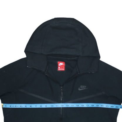 Mens UK Size L Nike Black Full Zip Hoodie
