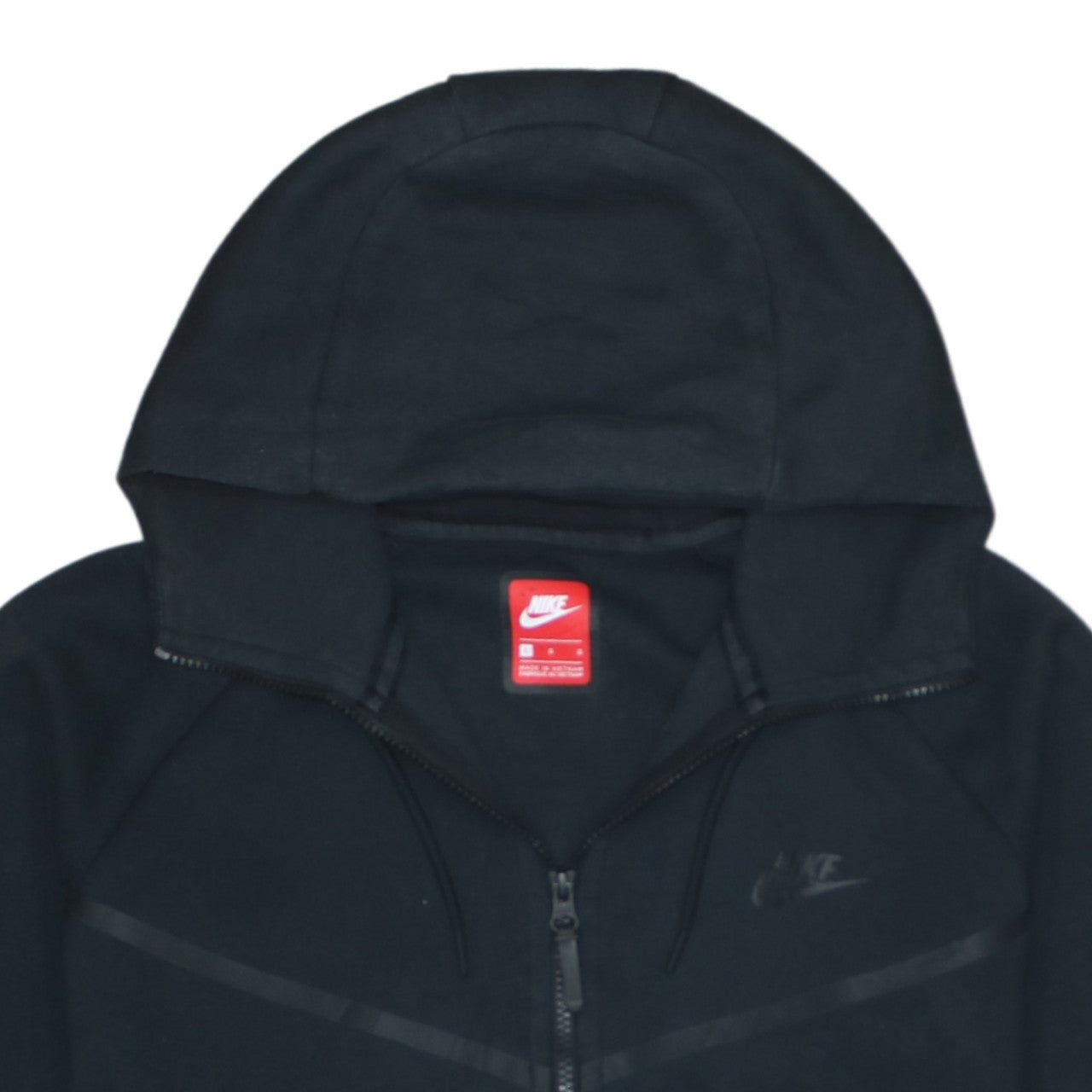 Mens UK Size L Nike Black Full Zip Hoodie
