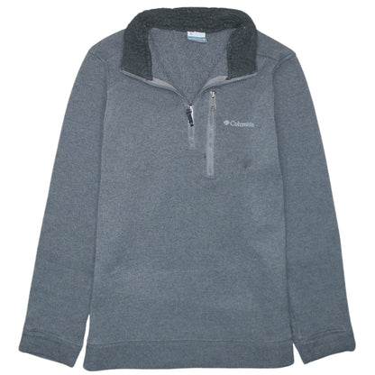 Mens UK Size M Columbia Grey Pullover Sweatshirt