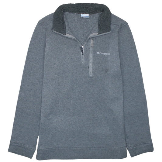 Mens UK Size M Columbia Grey Pullover Sweatshirt