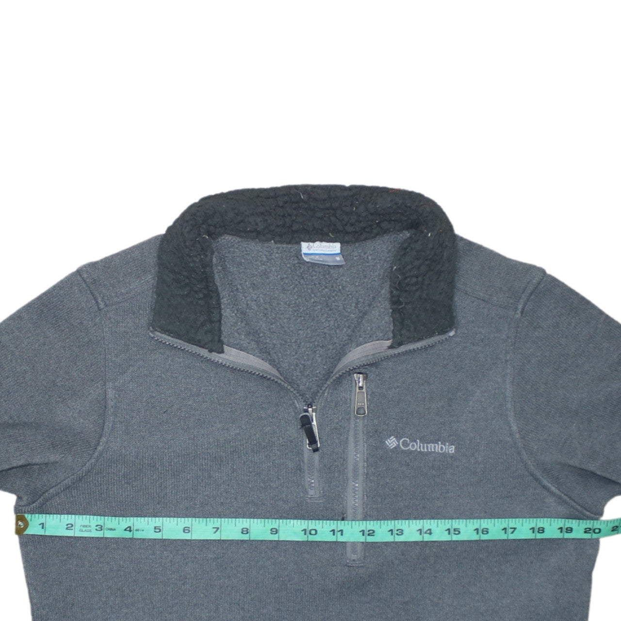 Mens UK Size M Columbia Grey Pullover Sweatshirt