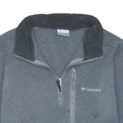 Mens UK Size M Columbia Grey Pullover Sweatshirt