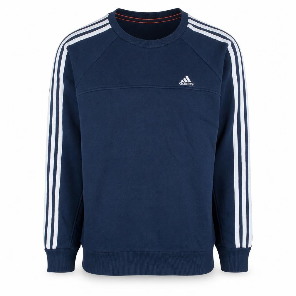 Mens UK Size S adidas Blue Pullover Sweatshirt