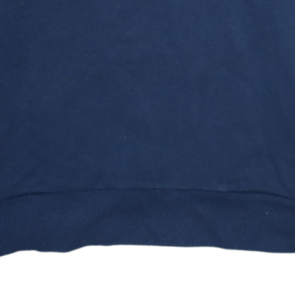 Mens UK Size S adidas Blue Pullover Sweatshirt
