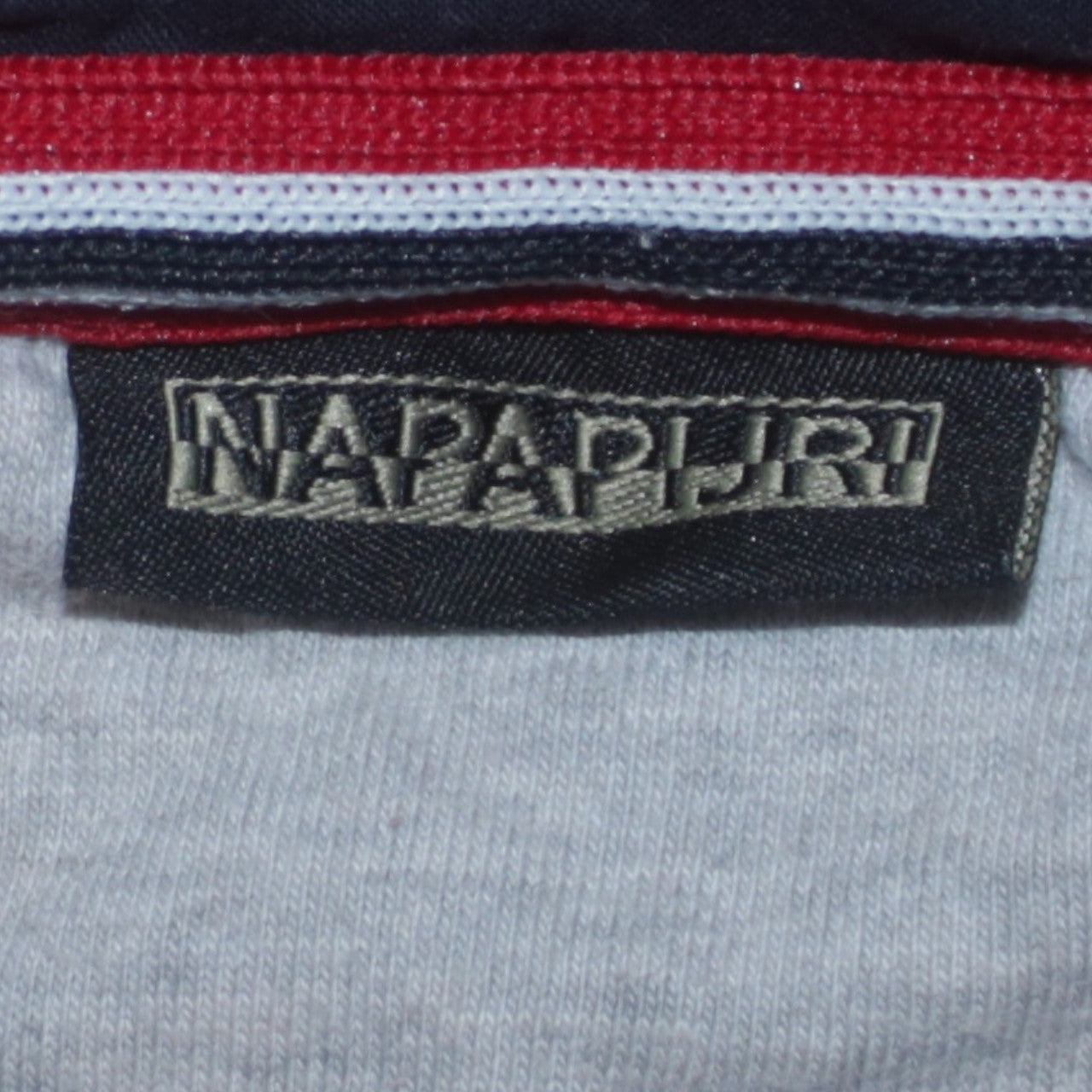 Womens UK Size S Napapijri Red Full Zip Hoodie