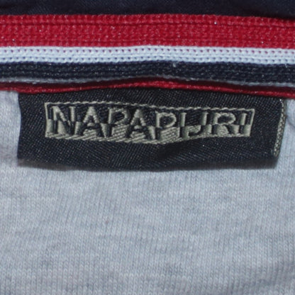 Womens UK Size S Napapijri Red Full Zip Hoodie