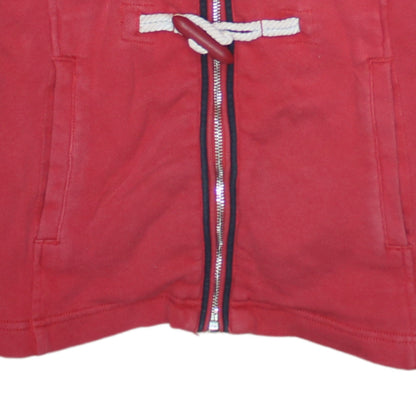 Womens UK Size S Napapijri Red Full Zip Hoodie