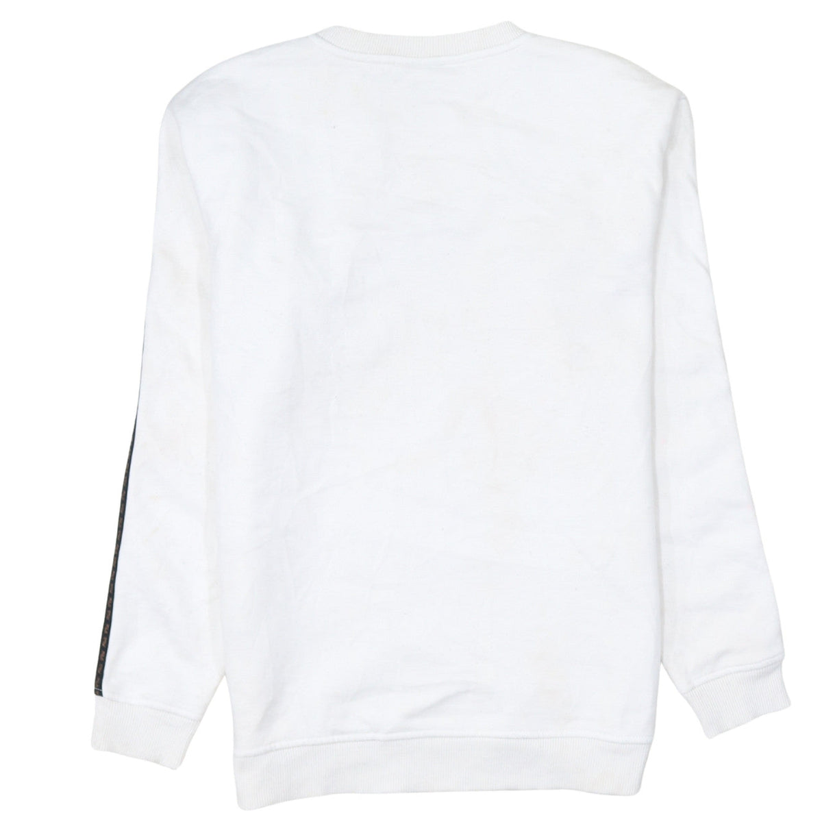 Fila Men's White Logo Pullover Sweatshirt Size L Crew Neck