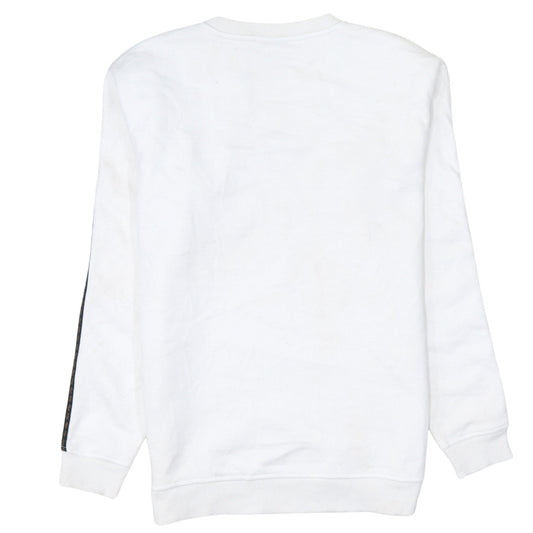 Mens UK Size L FILA White Pullover Sweatshirt