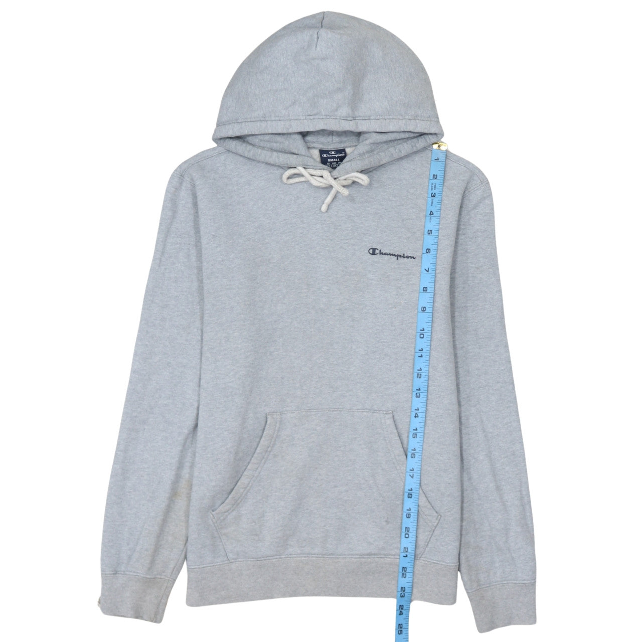 Womens UK Size S Champion Grey Pullover Hoodie