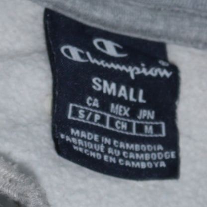 Womens UK Size S Champion Grey Pullover Hoodie