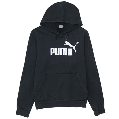 Womens UK Size 14 PUMA Black Pullover Hoodie