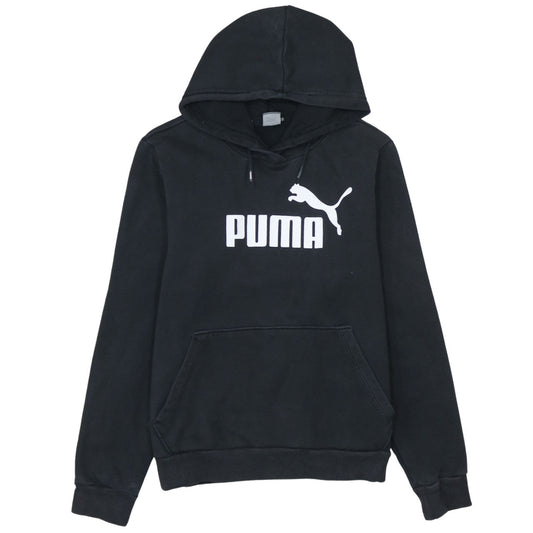 Womens UK Size 14 PUMA Black Pullover Hoodie