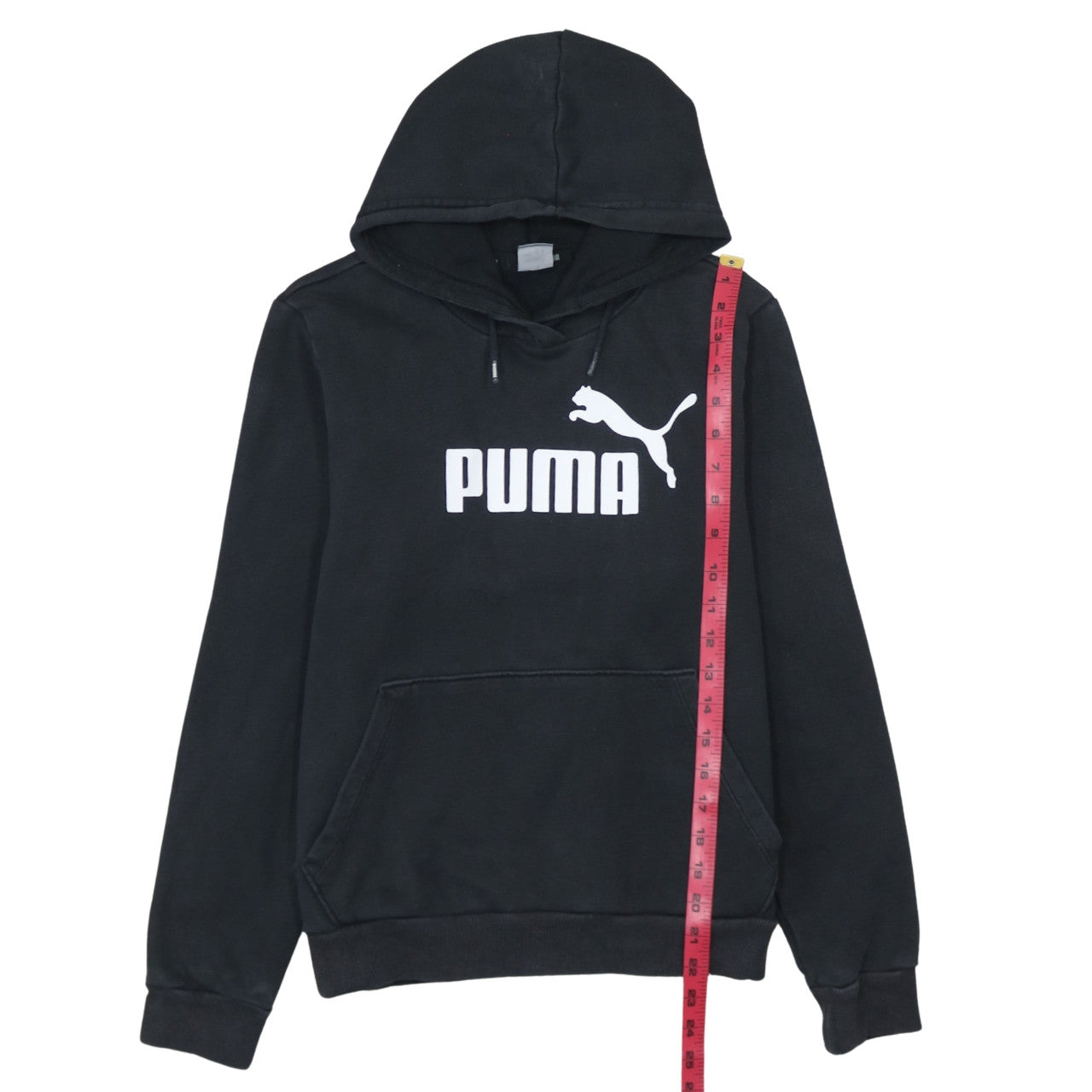 Womens UK Size 14 PUMA Black Pullover Hoodie