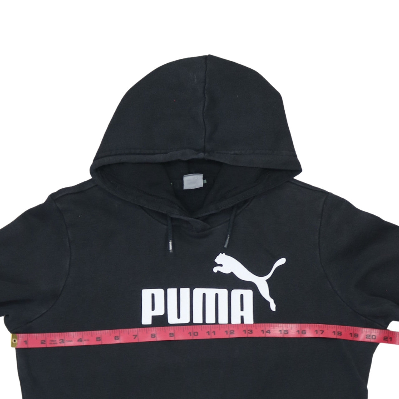 Womens UK Size 14 PUMA Black Pullover Hoodie
