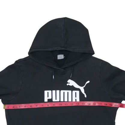Womens UK Size 14 PUMA Black Pullover Hoodie