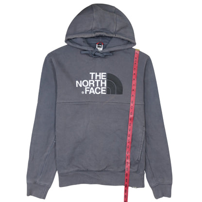 Mens UK Size M The North Face Grey Pullover Hoodie