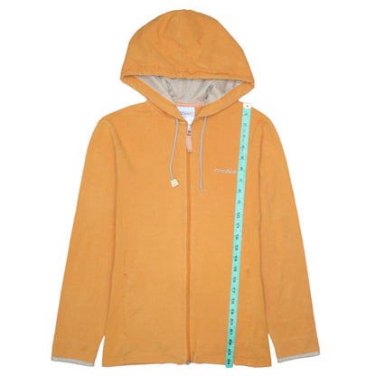 Womens UK Size 14 Reebok Orange Full Zip Hoodie