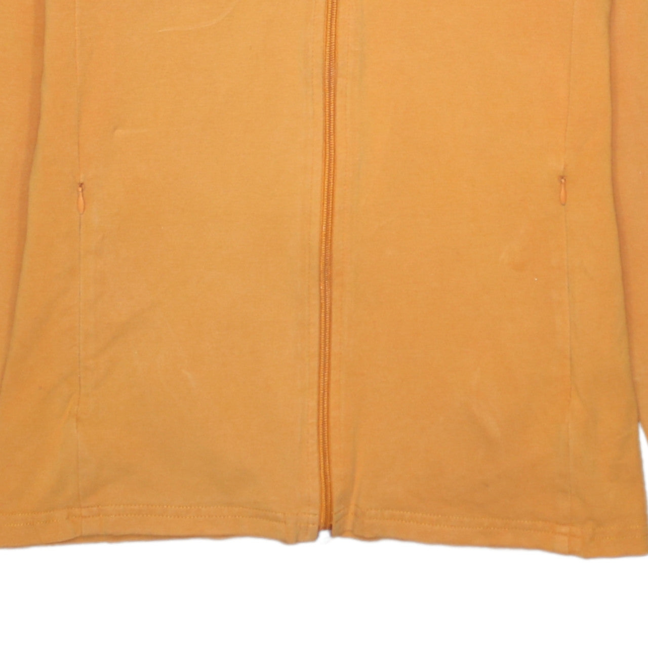 Womens UK Size 14 Reebok Orange Full Zip Hoodie