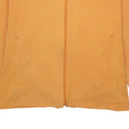 Womens UK Size 14 Reebok Orange Full Zip Hoodie