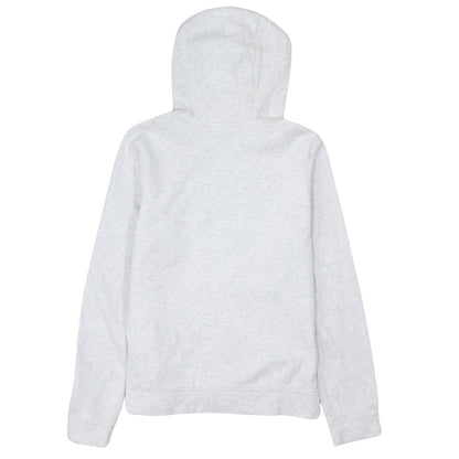 Nike Boys Grey Pullover Hoodie 12-13 Years Regular Fit Logo Print
