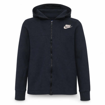 Mens UK Size S Nike Black Full Zip Hoodie