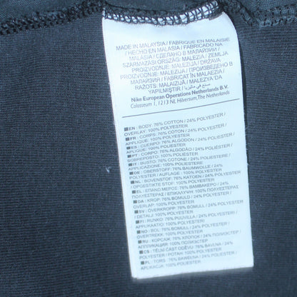 Mens UK Size S Nike Black Full Zip Hoodie