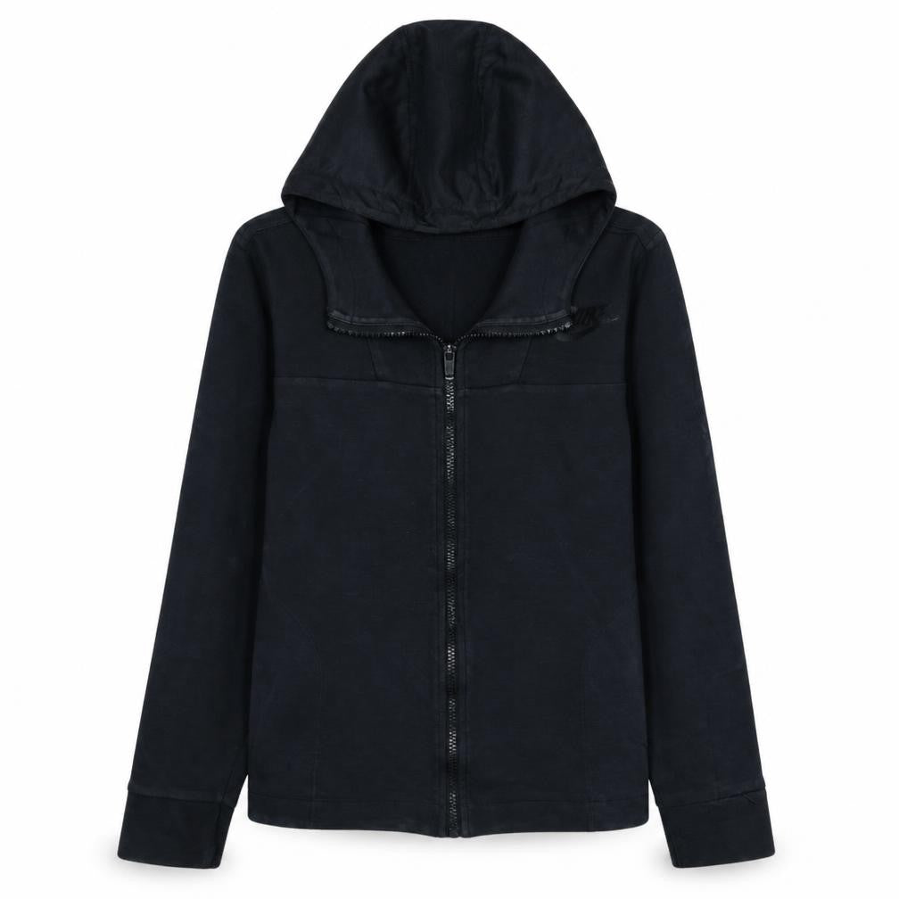 Womens UK Size XS Nike Black Full Zip Hoodie