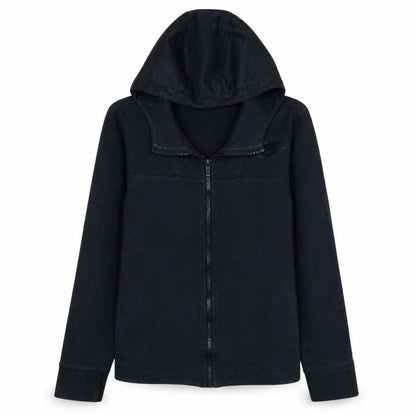 Womens UK Size XS Nike Black Full Zip Hoodie