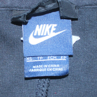 Womens UK Size XS Nike Black Full Zip Hoodie