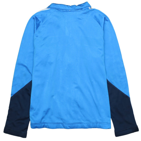 Boys UK Size 14 Years adidas Blue Full Zip Hoodie