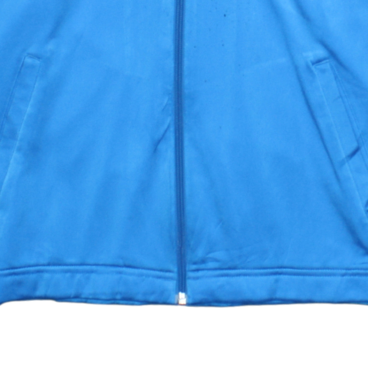 Boys UK Size 14 Years adidas Blue Full Zip Hoodie
