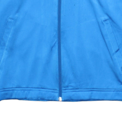 Boys UK Size 14 Years adidas Blue Full Zip Hoodie
