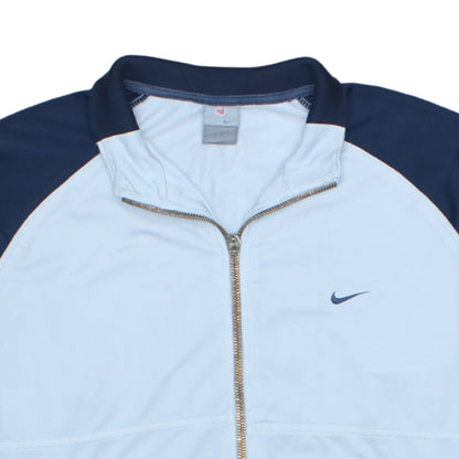 Mens UK Size XL Nike Blue Full Zip Sweatshirt