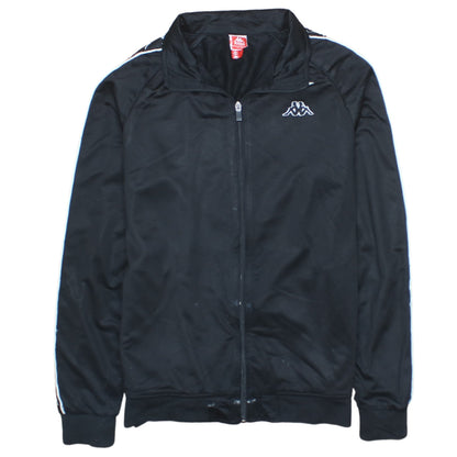 Mens UK Size M Kappa Black Full Zip Sweatshirt