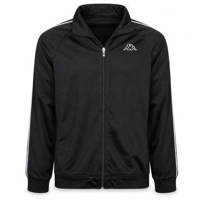 Mens UK Size M Kappa Black Full Zip Sweatshirt