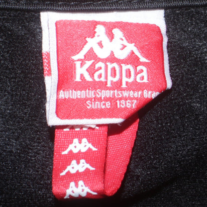Mens UK Size M Kappa Black Full Zip Sweatshirt