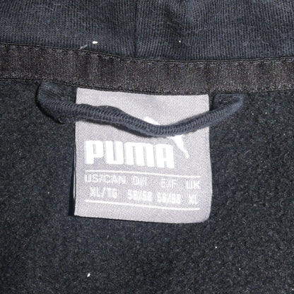 Mens UK Size XL PUMA Black Full Zip Hoodie
