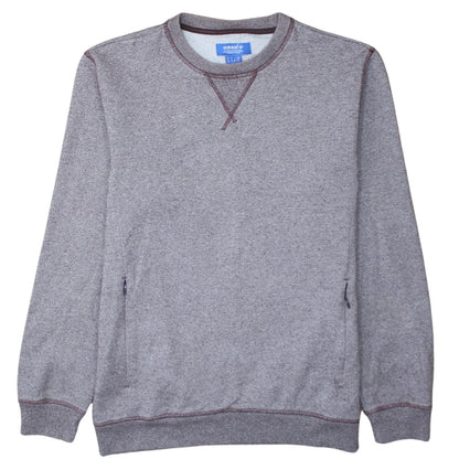 Mens UK Size S adidas Grey Pullover Sweatshirt
